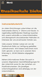 Mobile Screenshot of musikschule-diehn.de